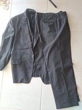 Gray suit